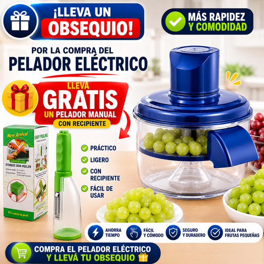 PICADOR PELADOR DE VERDURAS ELECTRICO