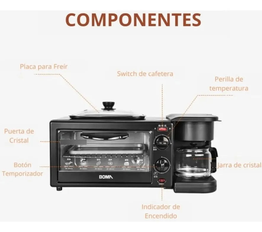 HORNO SOKANY 3 EN 1