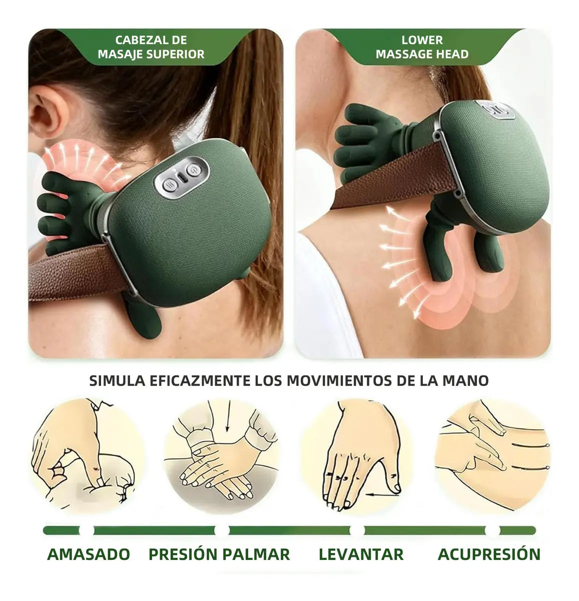 MASAJEADOR INTELIGENTE MULTIFUNCIONAL
