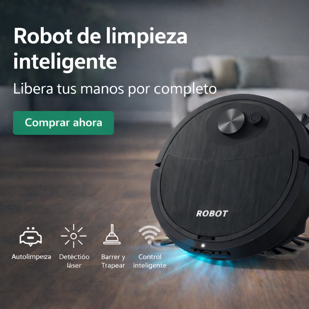 ASPIRADORA ROBOT INTELIGENTE