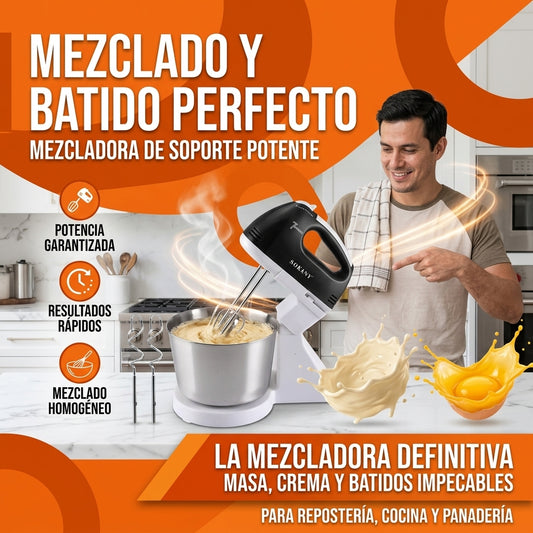 BATIDORA CON PEDESTAL SOKANY