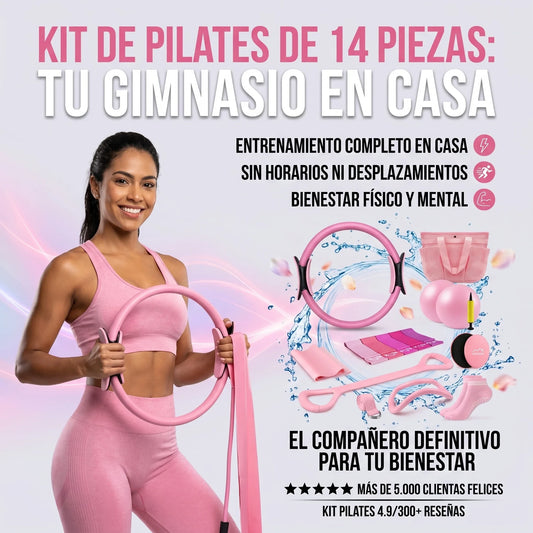 KIT PILATES 14 PIEZAS MULTIFUNCIONAL
